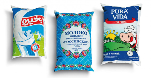 小型液體包裝機包裝樣式